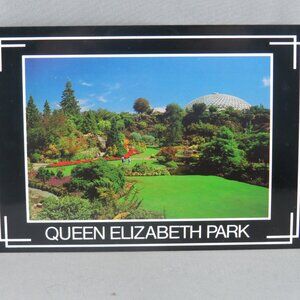 Vintage Postcard - Queen Elizabeth Park Photo Frame Picture - Natural Color Prod